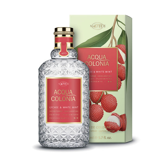 4711 Acqua colonia lychee & white mint eau de vaporizador de colônia 50 ml