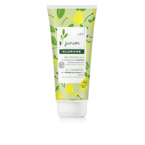 Klorane Gel de banho junior para cabelo e corpo #pêra 200 ml