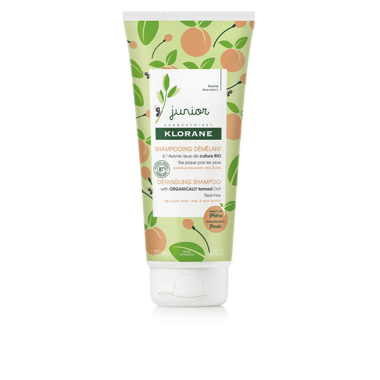 Klorane Shampoo desembaraçador de pêssego junior 200 ml