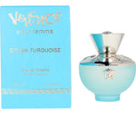 Versace Dylan turquesa eau de toilette de toalete de vaporizador de banheiro 100 ml