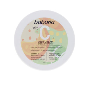 Babaria Vitamin c+ body cream 100% vegan 400 ml