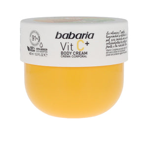 Babaria Vitamin c+ body cream 100% vegan 400 ml
