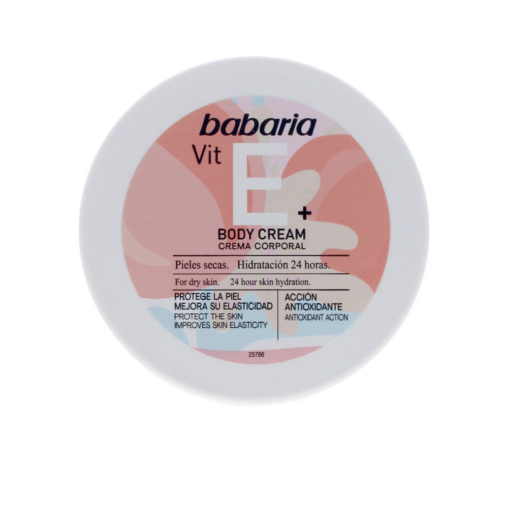 Babaria Vitamin e+ body cream 100% vegan 400 ml