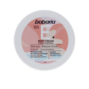 Babaria Vitamin e+ body cream 100% vegan 400 ml