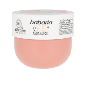 Babaria Vitamin e+ body cream 100% vegan 400 ml