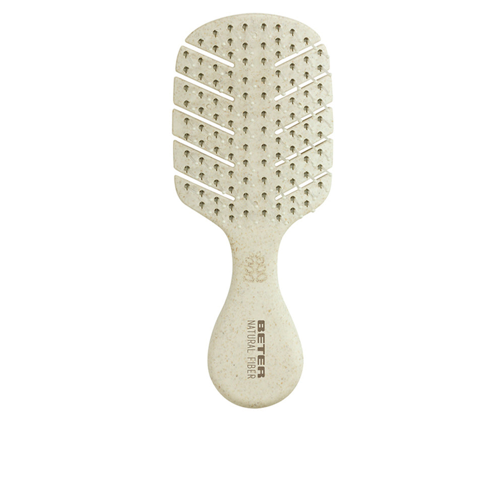 Beter Escova Mini Detangling de Fibra Natural Bege