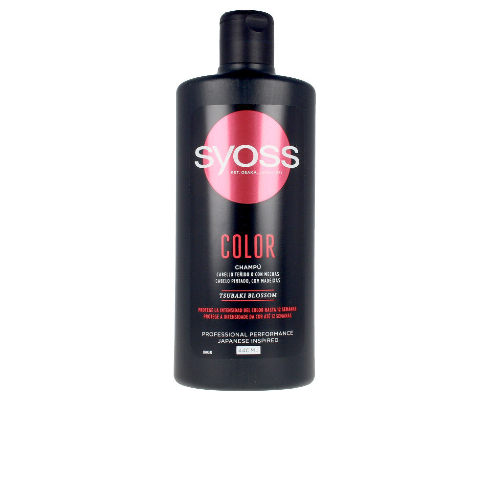 Syoss Champô tecnologia de cores para cabelos tingidos 440 ml