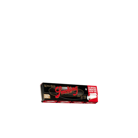 Smoking Mortalhas King Size Deluxe 2.0 + Filtros Papel 33 un