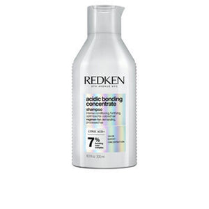 Redken Shampoo acidic bonding concentrate profissional sem sulfato para cabelos danificados 300 ml