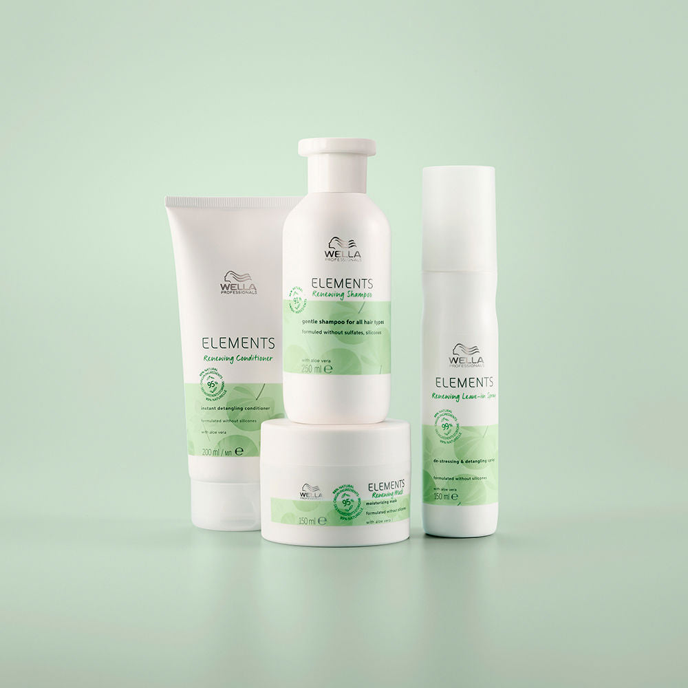 Wella Professionals Elements condicionador renovador suave sem silicones todos os tipos de cabelo 1000 ml