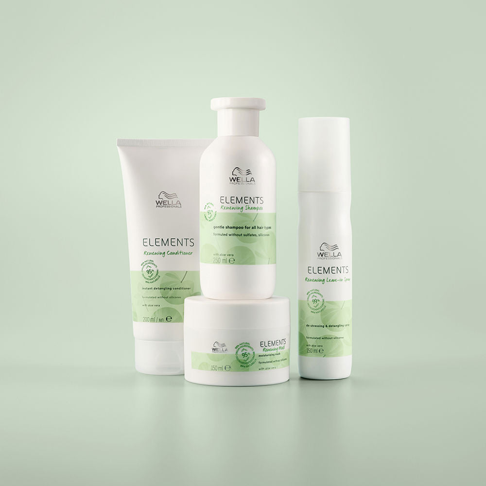 Wella Professionals Elementos máscara hidratante renovadora sem silicones todos os tipos de cabelo 500 ml