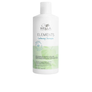Wella Professionals Elements shampoo calmante natural para couro cabeludo seco ou delicado 500 ml