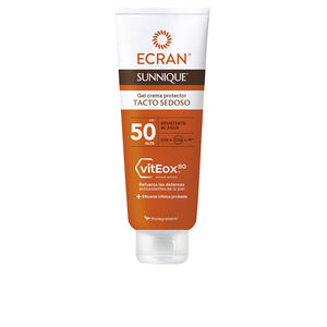 Ecran Sunnique gel creme de toque de seda fps50 250 ml