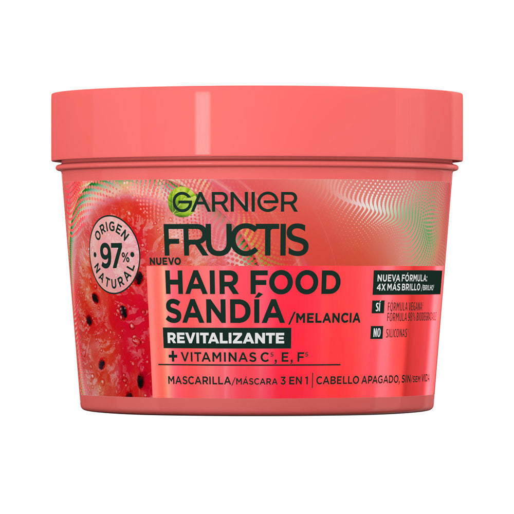 Garnier Máscara revitalizante fructis hair food watermelon 350 ml