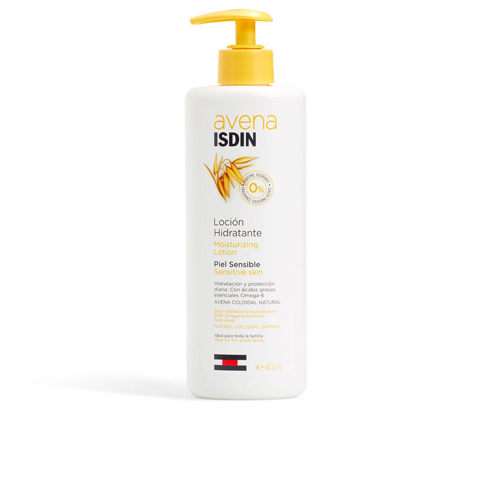 Isdin Loção hidratante avena para pele sensível 400 ml
