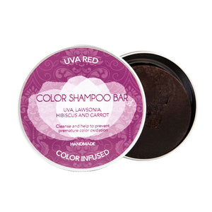 Biocosme Barra de shampoo vermelho uva bio solid 130 gr