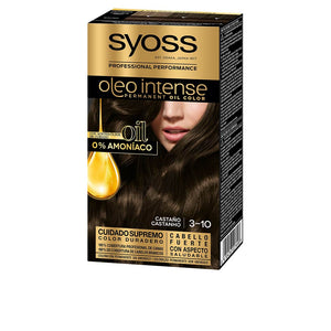 Syoss Oleo intenso cor de cabelo sem amônia #3.10-castanho 5 pz