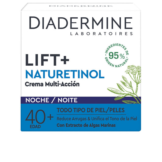 Diadermine Lift+ naturetinol creme facial noite multiação 50 ml