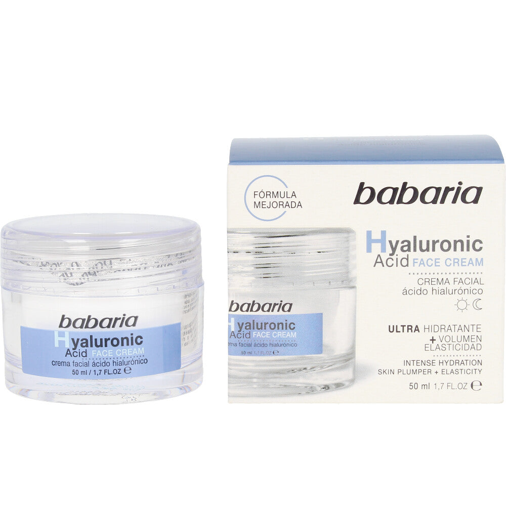 Babaria Ácido hialurônico creme facial ultra-hidratante 50 ml