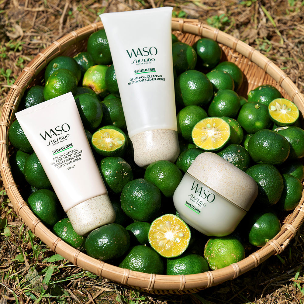 Shiseido Waso shikulime hidratante sem óleo com controle de cor 50 ml