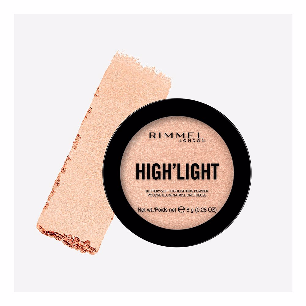 Rimmel London Pó iluminador amanteigado high'light #002-candleit