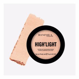Rimmel London Pó iluminador amanteigado high'light #002-candleit