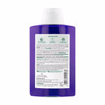 Klorane A la centaurea bio shampoo anti-amarelecimento para cabelos grisalhos e loiros 200 ml