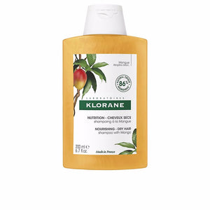 Klorane Al mango shampoo nutritivo para cabelos secos 200 ml