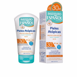Instituto Español Pele atópica proteção solar facial e corporal fps30 150 ml
