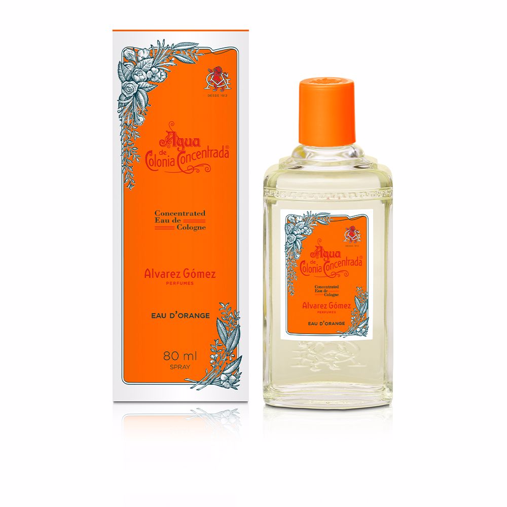 Alvarez Gomez Água de colonia concentrada eau d'orange eau de vaporizador de colônia 80 ml