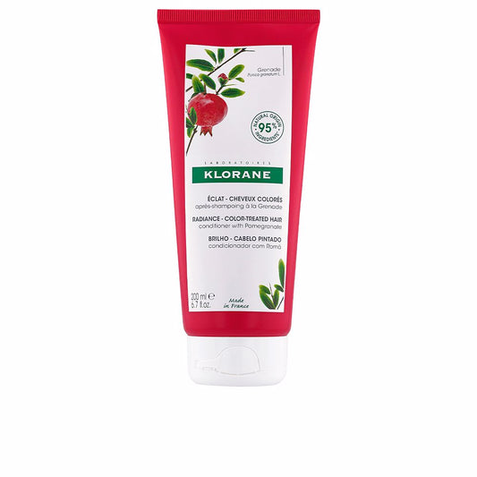 Klorane A la granada condicionador protetor da cor para cabelos coloridos 200 ml