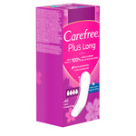 Carefree Plus long protetor fragrância fresca 40 ud