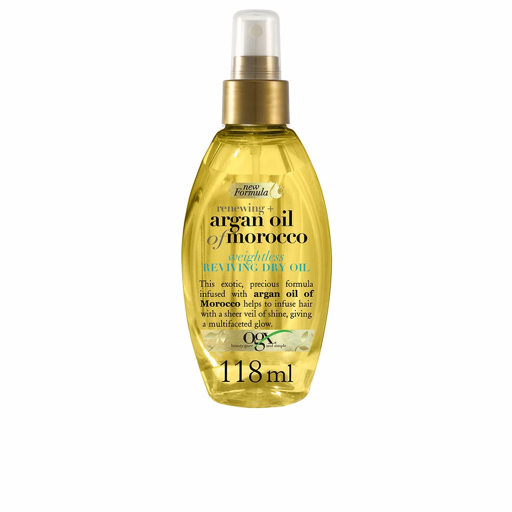 Ogx Renewing + Argan Oil of Morocco Spray Óleo Seco Leve 118ml