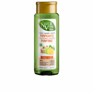 Natur Vital Shampoo eco purificante de gengibre e limão 300 ml