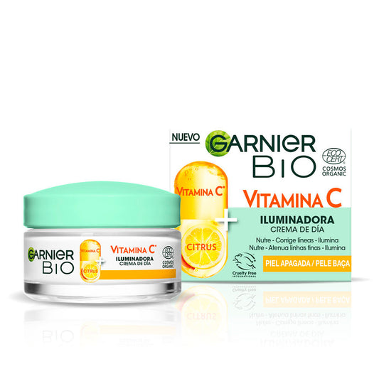 Garnier Bio vitamina c creme diurno iluminador para pele opaca 50 ml