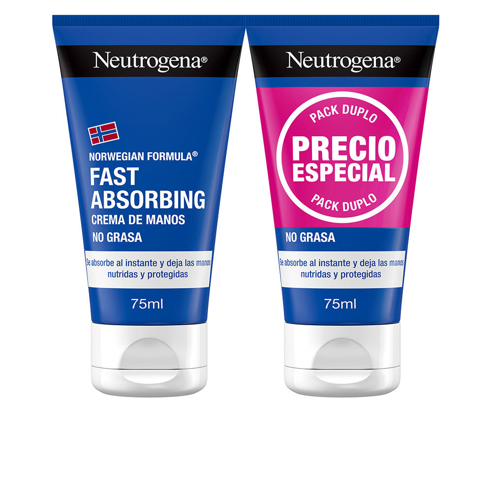 Neutrogena Pacote creme de mãos de absorção rápida 2 x 75 ml