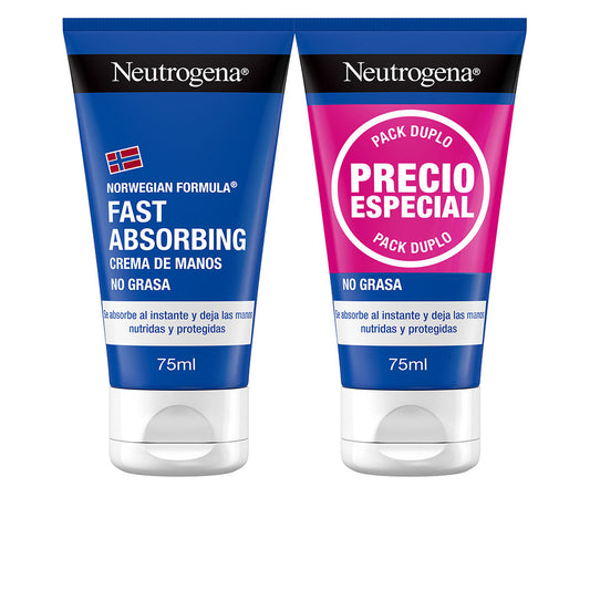 Neutrogena Pacote creme de mãos de absorção rápida 2 x 75 ml