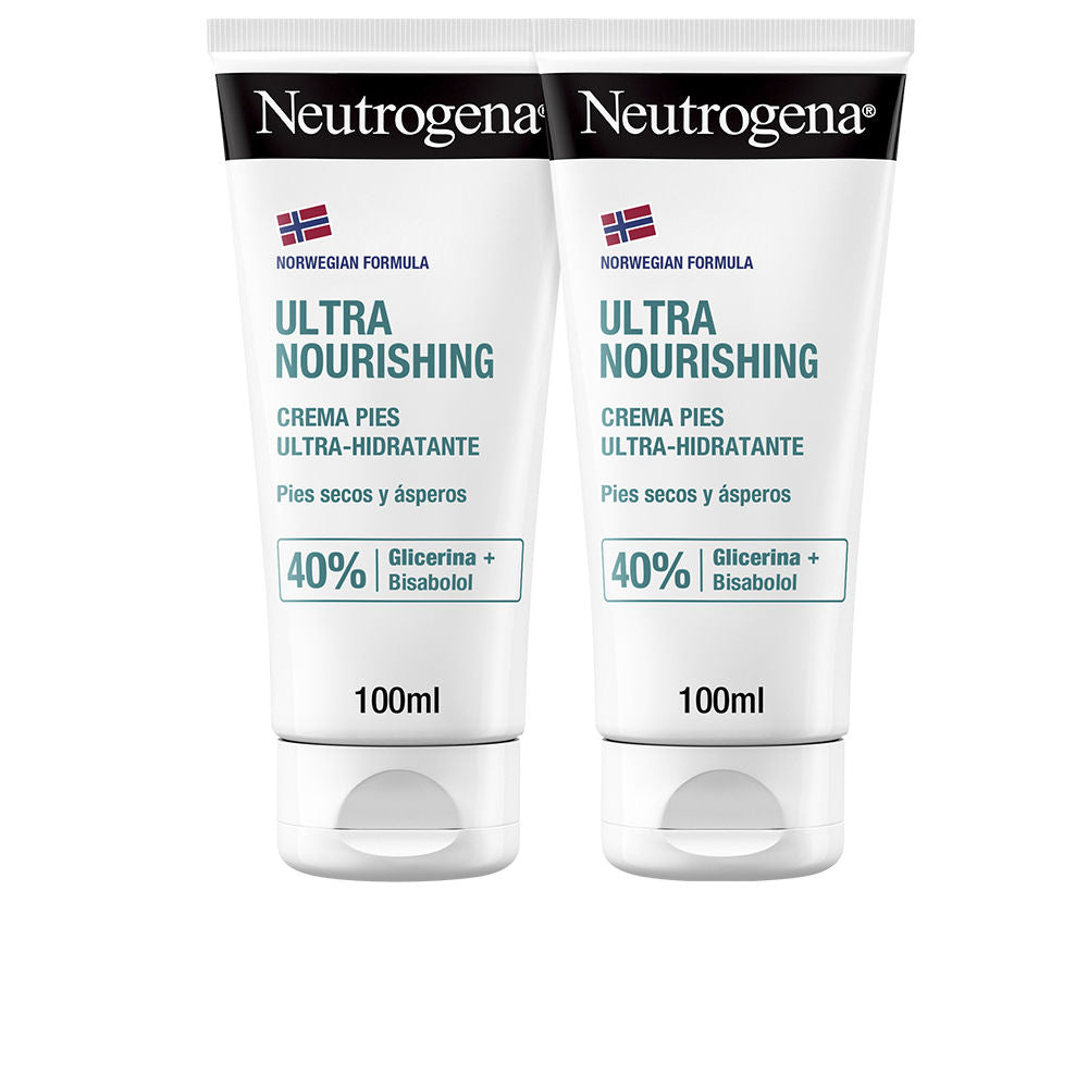 Neutrogena Creme de pés ultra-hidratante lote 2 x 100 ml