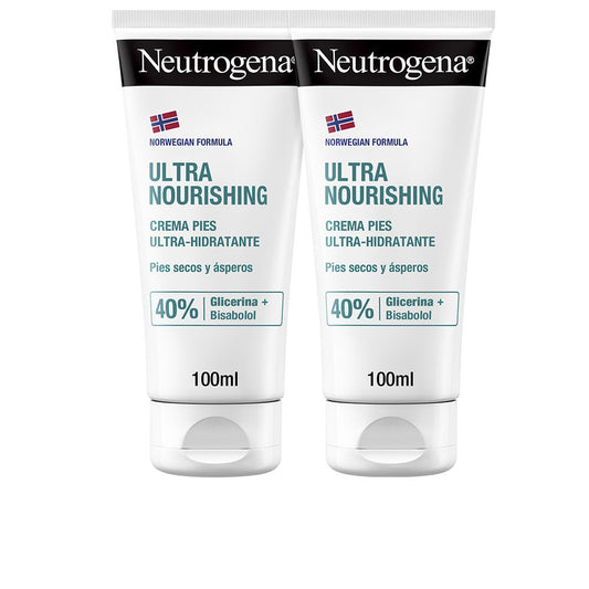 Neutrogena Creme de pés ultra-hidratante lote 2 x 100 ml