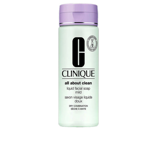 Clinique Sabonete líquido facial suave tudo sobre limpar 200 ml