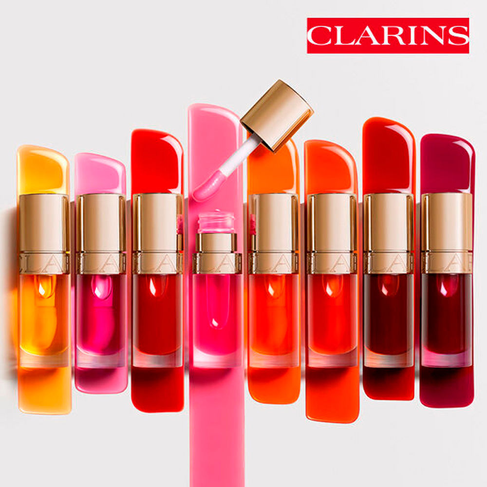Clarins Óleo labial conforto lábio #02-framboesa 7 ml