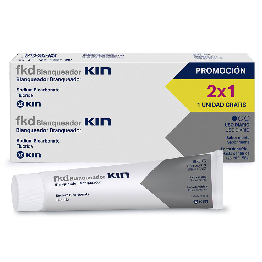 Kin Fkd pasta de dentes branqueadora lote 2 unidades