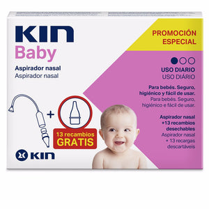 Kin Aspirador nasal kin baby + refil 2 unidades