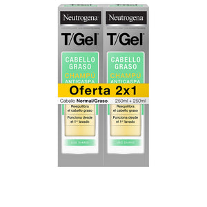 Neutrogena T/gel pacote shampoo anti-caspa normal-oleoso 2 x 250 ml