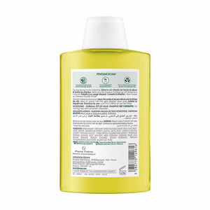 Klorane A la cidra shampoo leve para cabelos normais/oleosos 200 ml
