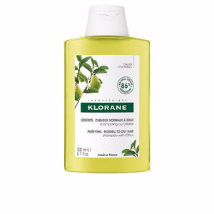 Klorane A la cidra shampoo leve para cabelos normais/oleosos 200 ml