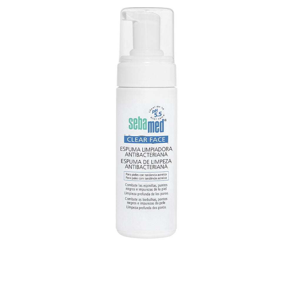 Sebamed Espuma de limpeza antibacteriana clear face 150 ml