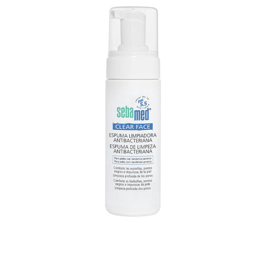 Sebamed Espuma de limpeza antibacteriana clear face 150 ml