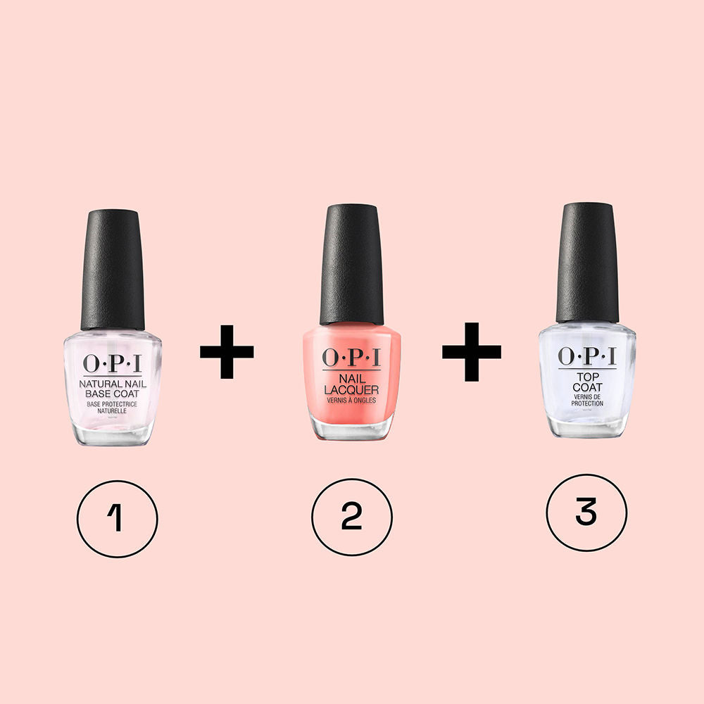OPI Nail lacquer esmalte com duração de até 7 dias #regra das princesas! 15ml