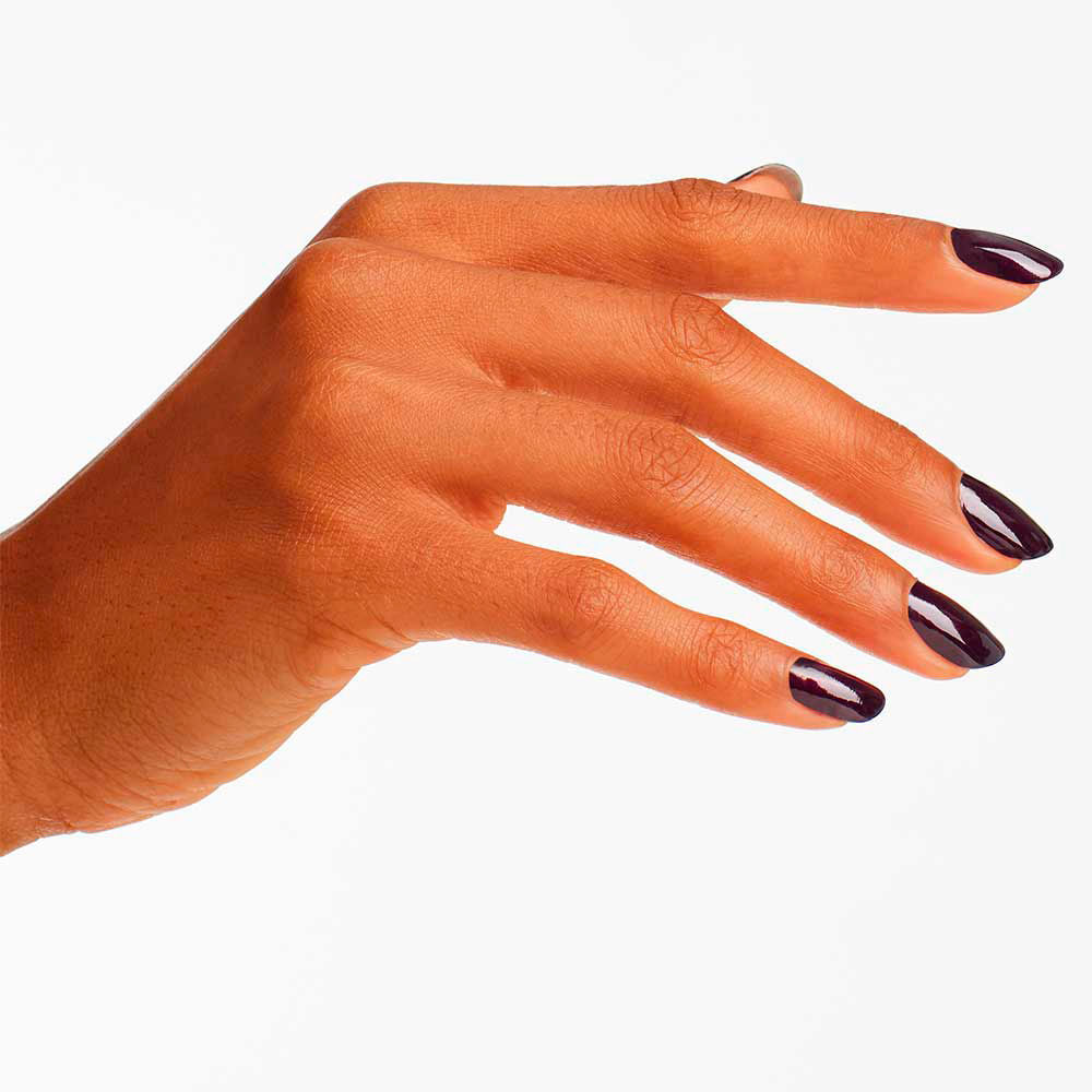 OPI Nail lacquer esmalte com duração de até 7 dias #chutney de cereja preta 15 ml